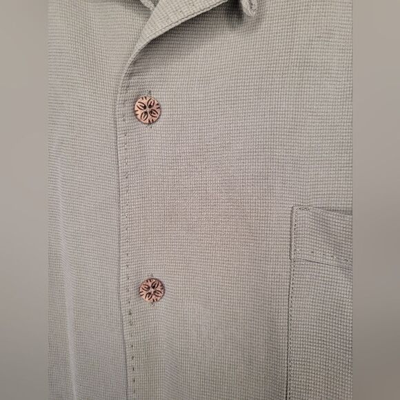 Tommy Bahama 100% Silk Short Sleeve Size Large - Picture 4 of 5